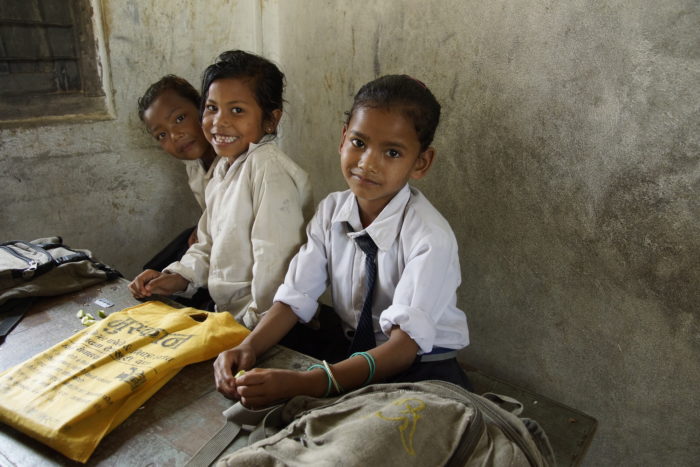 Girls at school in Lamahi district copy