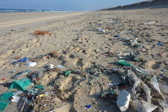 Plastic-pollution-on-beach