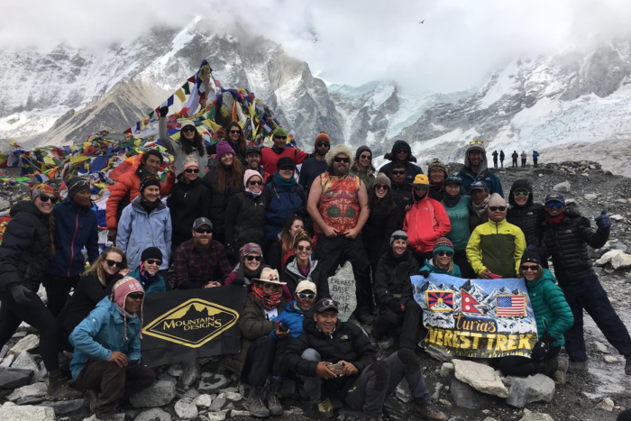 Everest Base Camp in 2017.